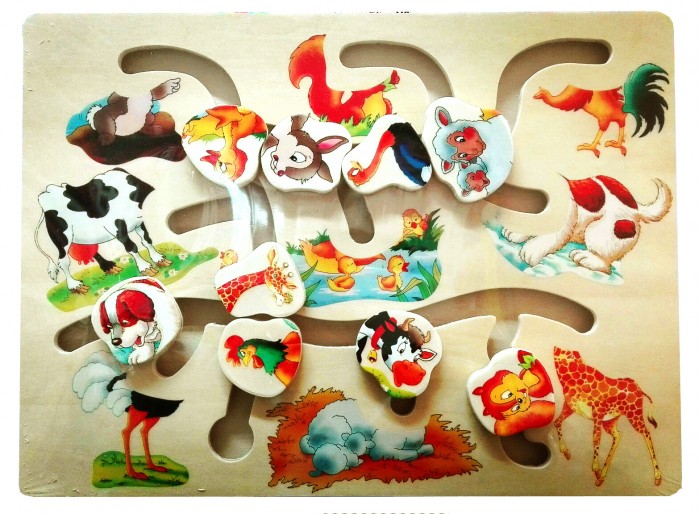 Деревянная игрушка Hongji Toys Лабиринт HJ98254Ak