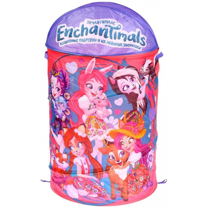 Играем вместе Корзина для игрушек Enchantimals 43х60 см