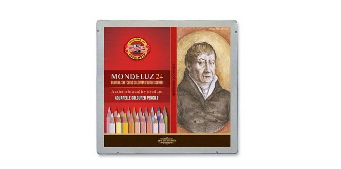 

Koh-i-Noor Набор карандашей акварельных Mondeluz Portrait для портрета 24 цвета, Набор карандашей акварельных Mondeluz Portrait для портрета 24 цвета