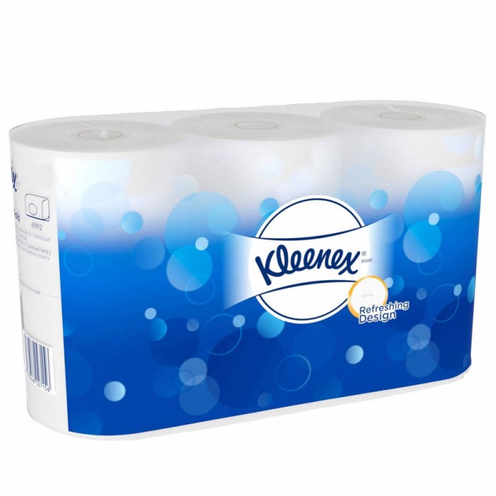 

Kleenex Туалетная бумага Refreshing Design 6 шт., Туалетная бумага Refreshing Design 6 шт.
