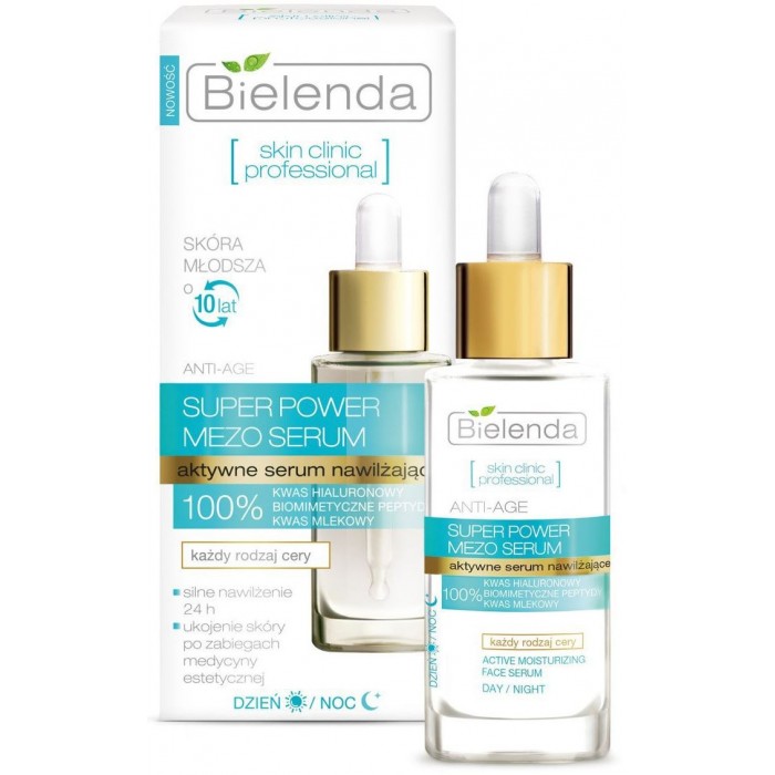 

Bielenda Skin Clinic Professional Сыворотка для лица с гиалуроновой кислотой 30 мл, Skin Clinic Professional Сыворотка для лица с гиалуроновой кислотой 30 мл