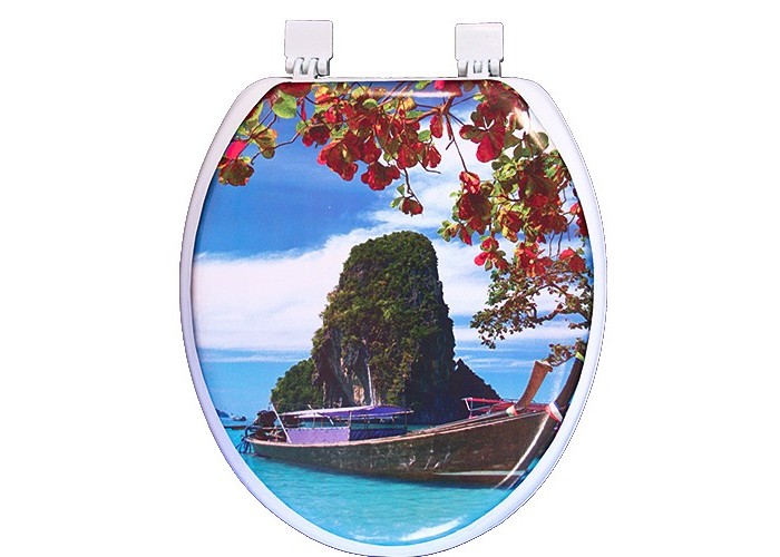 Сиденья для унитаза SweetSun Сиденье мягкое для унитаза Comfort Fotoprint В-25