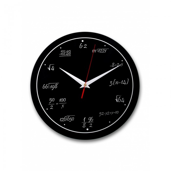 Часы Эврика подарки Античасы Забавная Математика стеклянные часы эврика будильник гигант copper 92268