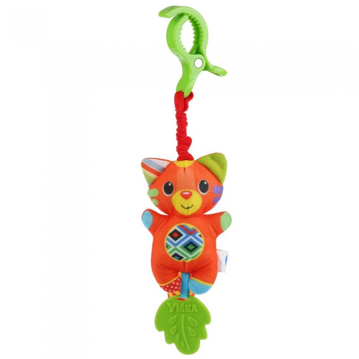 

Подвесная игрушка Умка с клипсой Котик, с клипсой Котик
