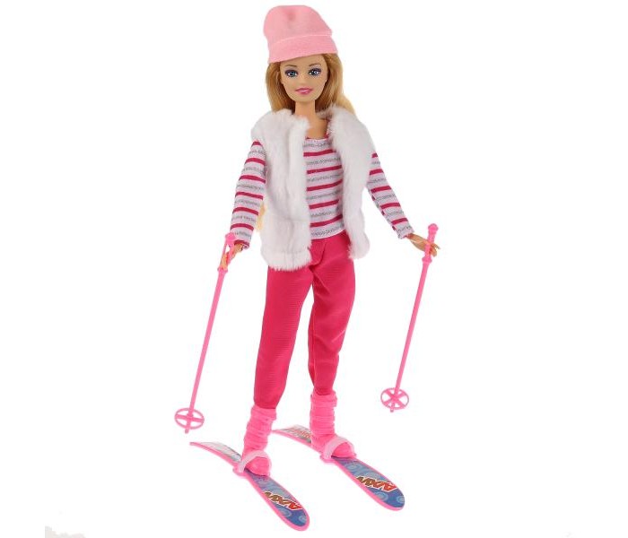 Карапуз Кукла София лыжница 29 см