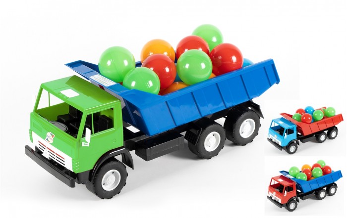 Машины Orion Toys Автомобиль Х3 Самосвал с шариками автомобиль самосвал дорожный премиум 67х26 5х36 5 см