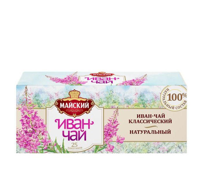 Чай Майский Чай травяной Иван-Чай классический 25 пак.