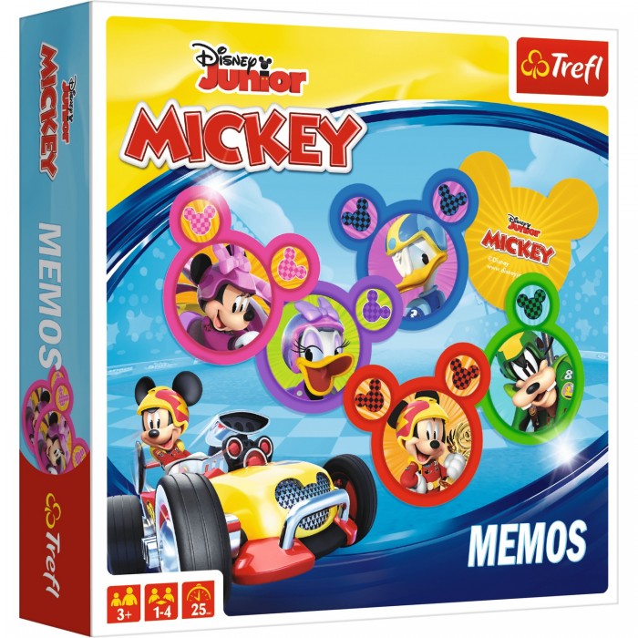 фото Trefl настольная игра мемос mickey rr