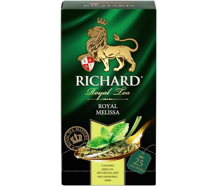 Чай Richard Чай зелёный Royal Melissa 25 пак.