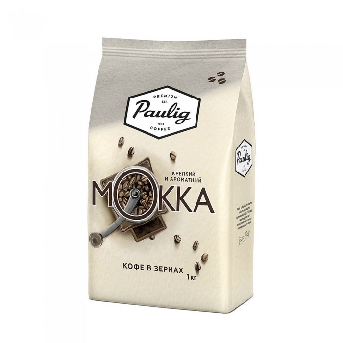 Paulig Кофе Mokka зерно 1 кг
