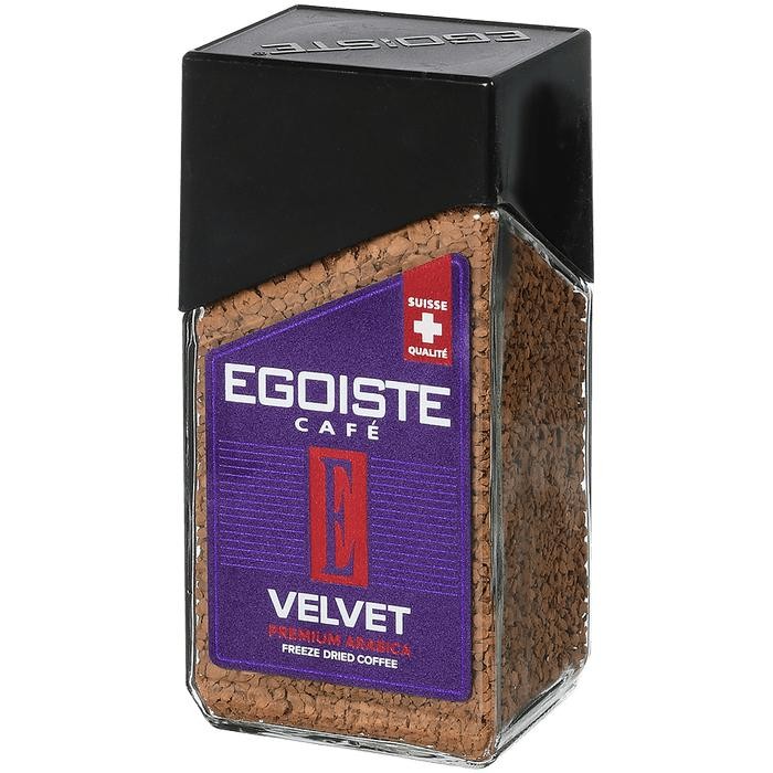 Egoiste Кофе растворимый сублимированный Velvet 95 г
