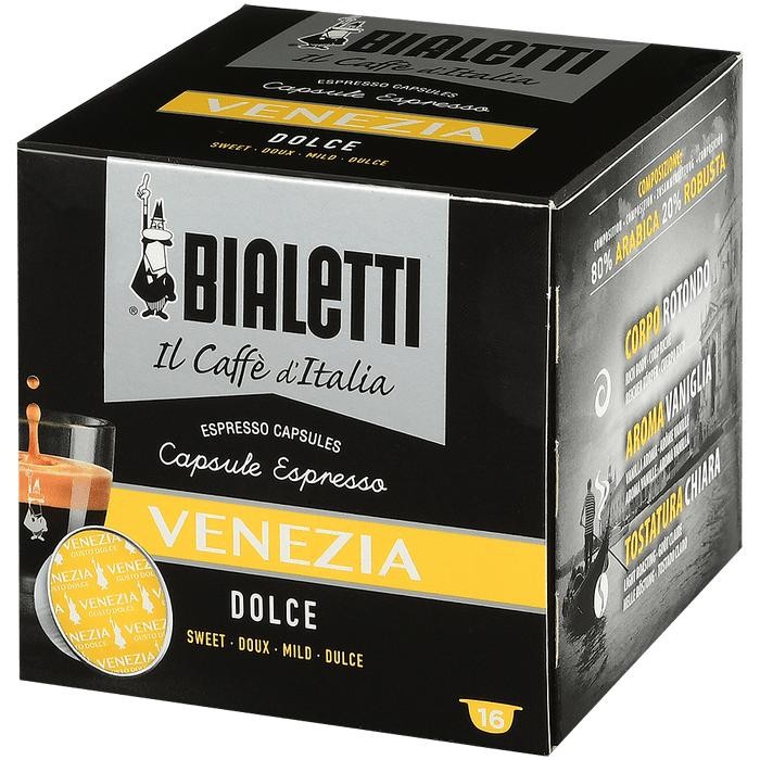 фото Bialetti кофе venezia капсулы для кофемашин 16 шт.