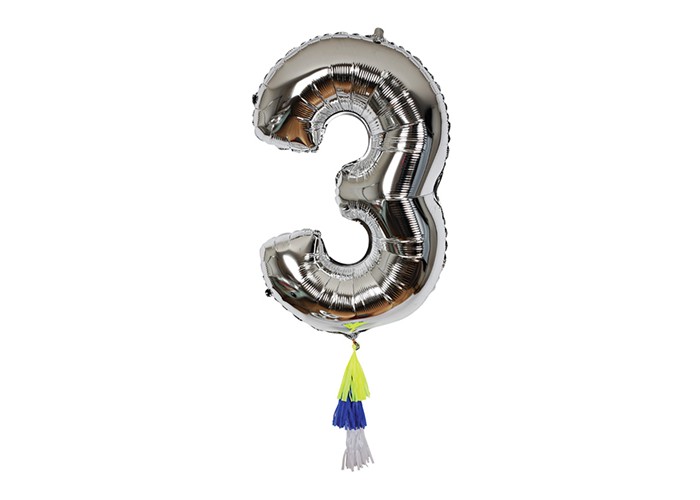 MeriMeri Воздушный шар в форме цифры 2