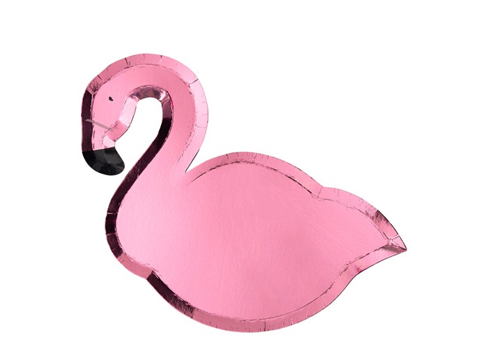 Фото - Товары для праздника MeriMeri Тарелки Розовый фламинго товары для праздника merimeri тарелки с голографией сахарный череп