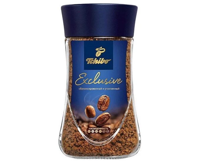 

Tchibo Кофе Exclusive растворимый 190 г, Кофе Exclusive растворимый 190 г