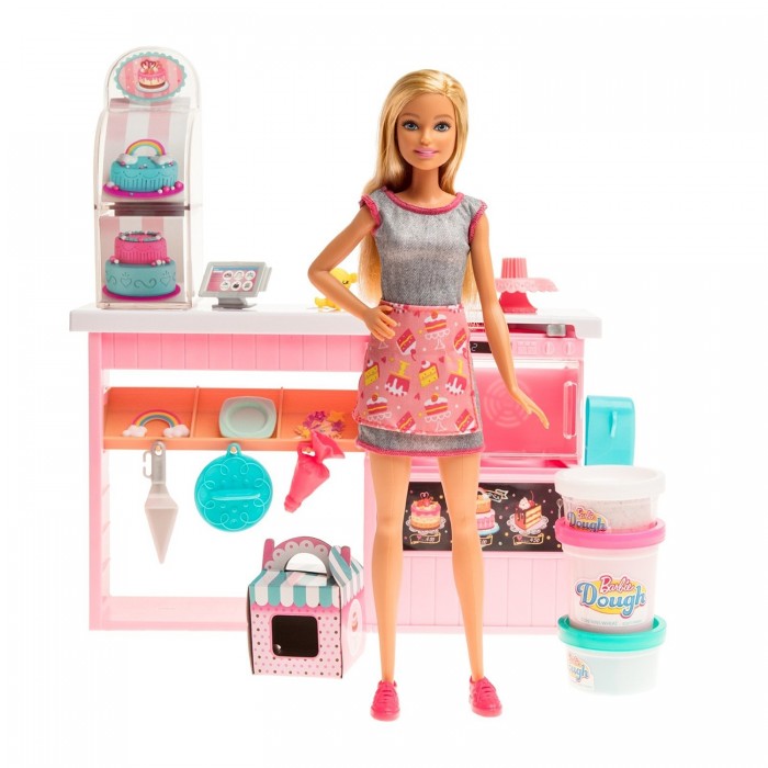 

Barbie Набор игровой Кондитерский магазин, Набор игровой Кондитерский магазин