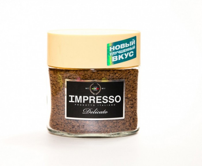 Кофе Impresso Кофе Delicato растворимый сублимированный 100 г