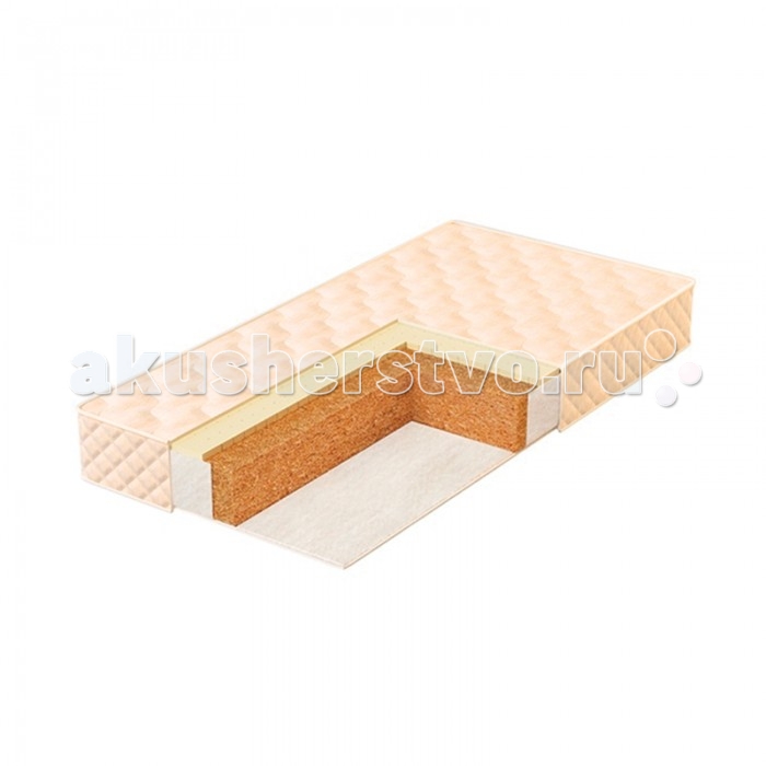 Матрас Baby Care Eco Coconut Space-8 119х60х8Eco Coconut Space-8 119х60х8 Матрас Baby Care Eco Coconut Space-8 119х60х8Eco Coconut Space-8 119х60х8Матрас Baby Care Eco Coconut Space-8 119х60х8 см двухсторонней жесткости. В жизни ребенка сон занимает очень важное место, и крайне необходимо создать для малыша правильные условия сна. От правильно подобранного матраса зависит, прежде всего, правильное распределение нагрузки на позвоночник, правильное его развитие и, конечно, правильная осанка малыша, и как результат - здоровье ребенка в целом! Серия Eco – это беспружинные матрасы, в основе которых используется кокосовая койра, классический материал при производстве детских матрасов. Его отличительные особенности – воздухо- и влаго- проницаемость, гипераллергенность и оптимальная жесткость для позвоночника. Состав матраса: основа - бикокосовая койра пена с памятью Memory Foam съемный стеганный чехол на молнии (микрофибра) Основа - бикокос Би-кокос - это один из новейших материалов, который состоит из кокосовой койры и полиэфирных волокон. Кокосовая койра давно и широко применяется в матрасной промышленности, ее любят за удивительные свойства кокосового волокна не впитывать в себя влагу и пропускать воздух. Благодаря особому веществу— лингину— кокосовое волокно совершенно не гниет (прежде, чем снять эту часть ореха, называемую койрой или кокосовым очесом, сам орех до 10 месяцев вымачивают в воде). А еще это волокно очень эластично, и его не любят постельные клещи.<br>