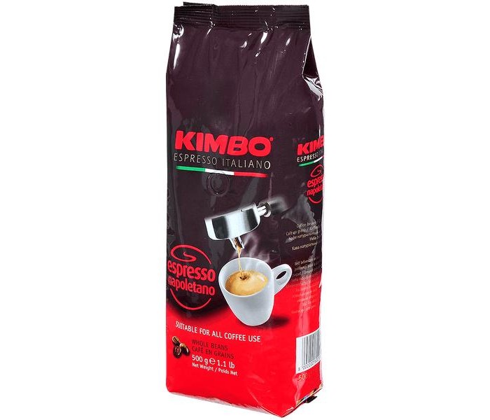 

Kimbo Кофе Espresso Napoletano зерновой 500 г, Кофе Espresso Napoletano зерновой 500 г