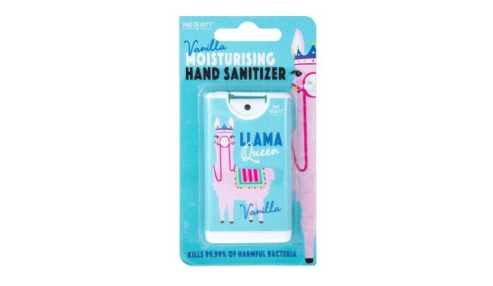 Аптечки MAD Beauty Антисептик для рук Llama Queen c ароматом ванили