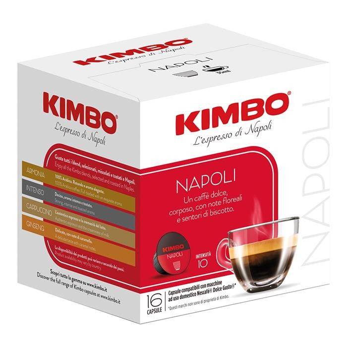 

Kimbo Кофе DG Napoli в капсулах 16 шт., Кофе DG Napoli в капсулах 16 шт.