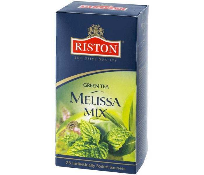 Чай Riston Чай зелёный Мелисса микс 25 пак.