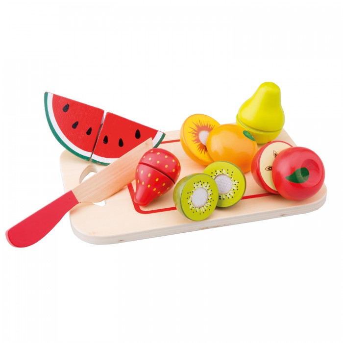 фото Деревянная игрушка new cassic toys игровой набор продуктов фрукты