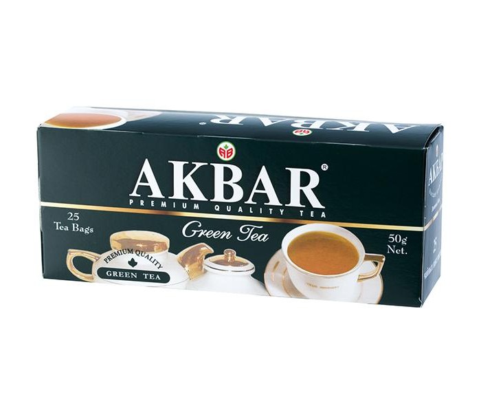 Чай Akbar Чай мелколистовой Green Tea 25 пак