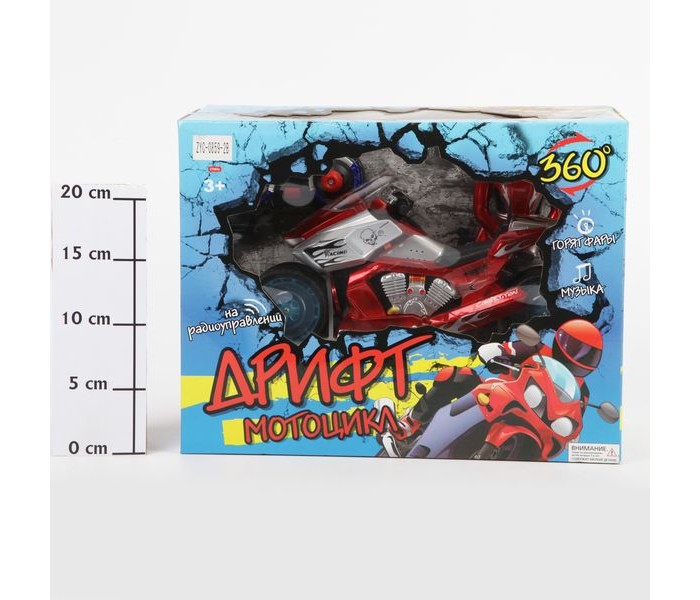 

Zhorya Радиоуправляемый мотоцикл Дрифт М42390, Радиоуправляемый мотоцикл Дрифт М42390
