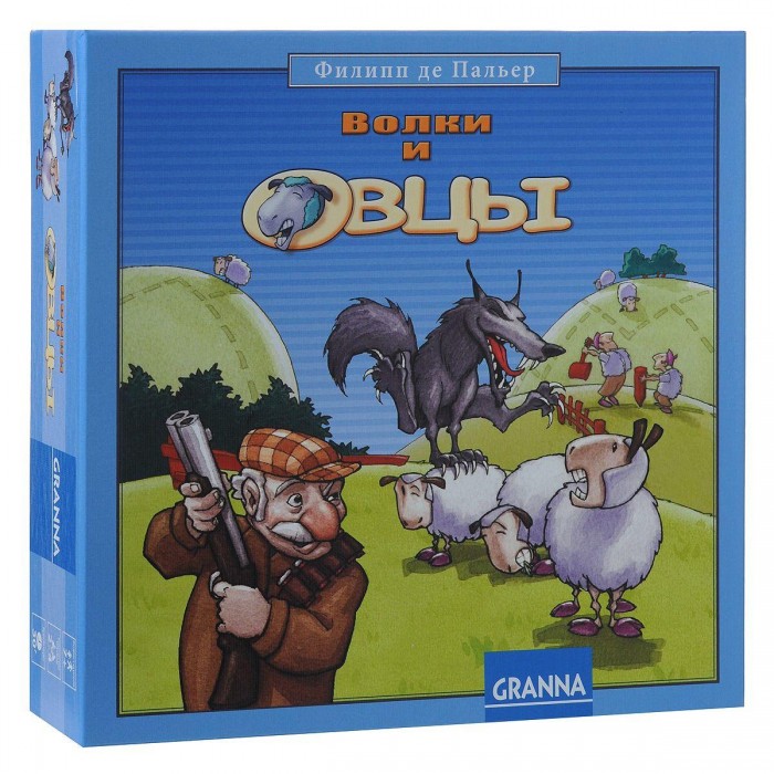 Granna Настольная игра Волки и овцы новое издание
