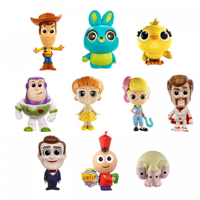 

Mattel Toy Story 4 Набор мини фигурок 10 шт., Toy Story 4 Набор мини фигурок 10 шт.
