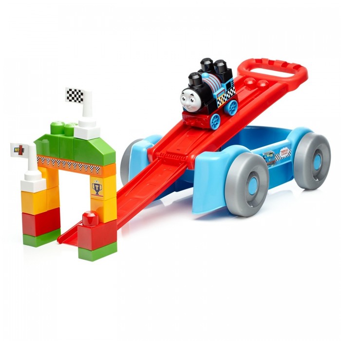 фото Конструктор mega bloks thomas & friends набор игровой томас и друзья вагончик-трансформер