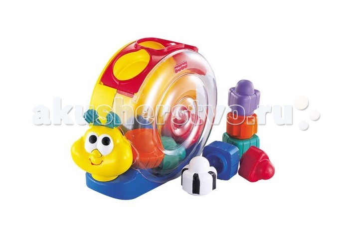 

Сортер Fisher Price Разборная улитка 71922