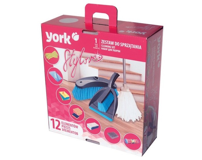 

York Набор для уборки Style (12 предметов), Набор для уборки Style (12 предметов)