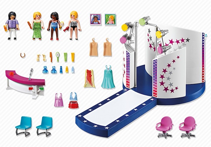

Конструктор Playmobil Фэшн и Стиль Кастинг моделей с подиумом, Фэшн и Стиль Кастинг моделей с подиумом