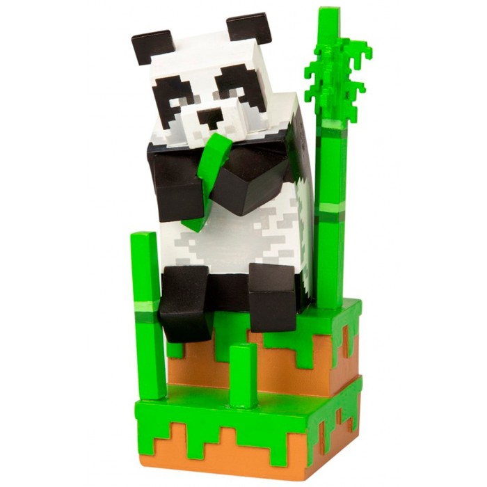 фото Jinx minecraft фигурка adventure figures 4 panda 10 см