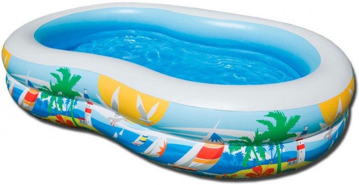 

Бассейн Intex Райская лагуна 262х160х46 см