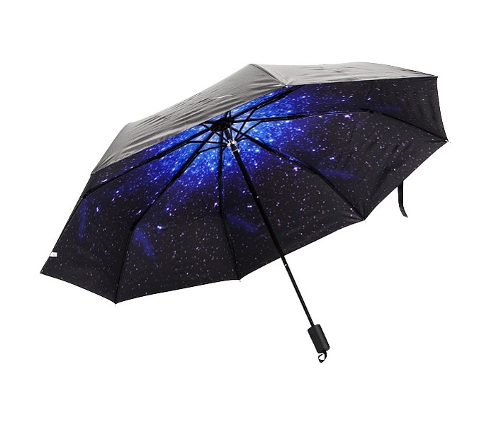 Зонт Эврика подарки складной Звездное небо