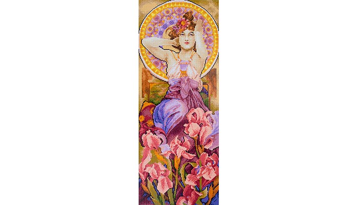 

Фрея Кристальная мозаика Аметист и ирисы 71.5x27.5 см, Кристальная мозаика Аметист и ирисы 71.5x27.5 см