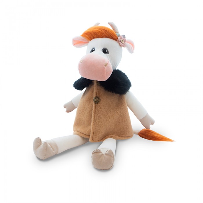 

Мягкая игрушка Maxitoys Коровка Глаша в бежевом пальто 28 см, Коровка Глаша в бежевом пальто 28 см