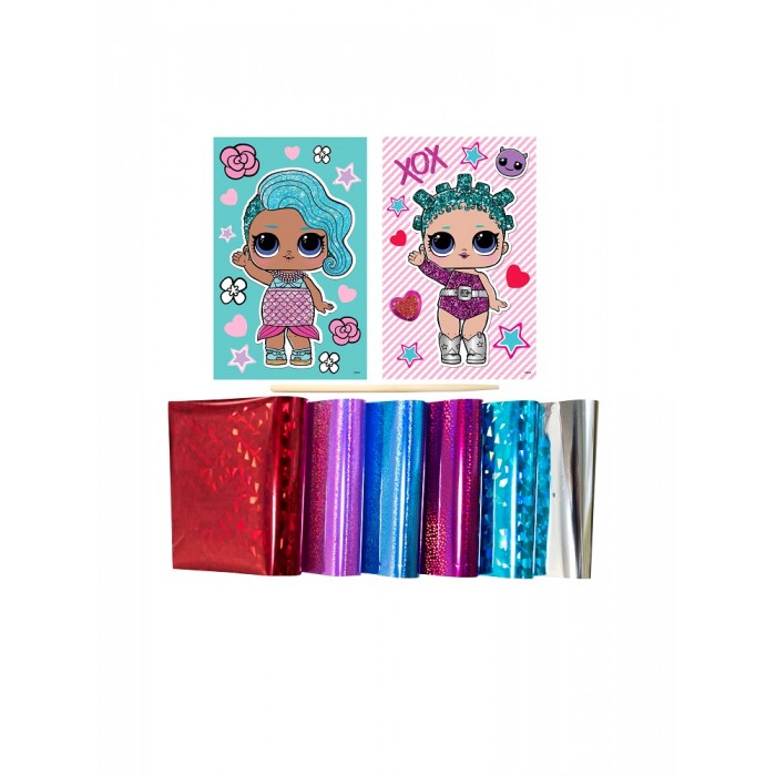 Аппликации для детей L.O.L. Surprise! Аппликация из фольги Cosmic Queen Splash Queen
