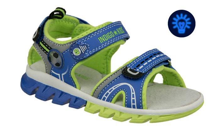 

Indigo kids Сандалии для мальчика 22-180, Сандалии для мальчика 22-180