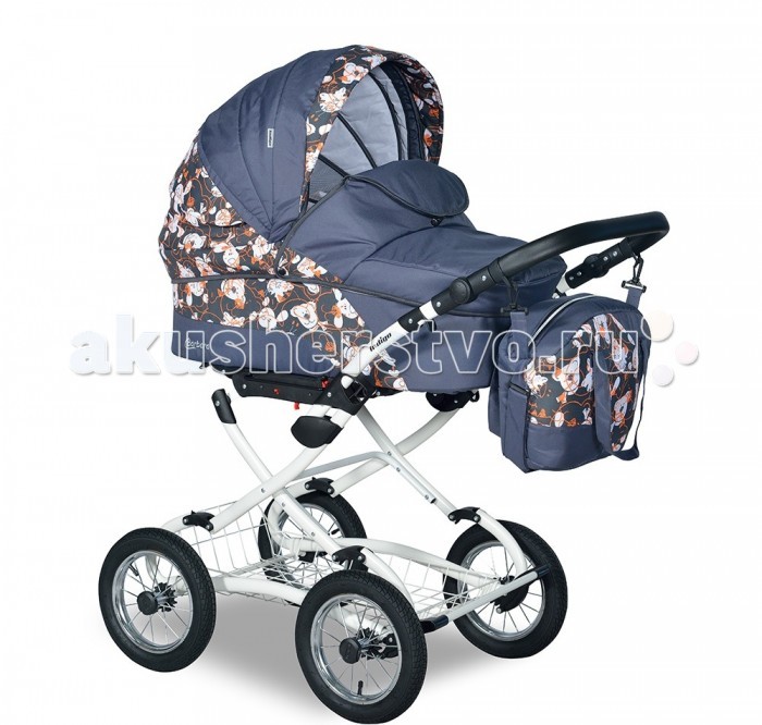 Коляска Indigo Barbara Classic 2 в 1Barbara Classic 2 в 1 Коляска Indigo Barbara Classic 2 в 1Barbara Classic 2 в 1Коляска Indigo Barbara Classic 2 в 1 - это оригинальные расцветки, проверенная на прошлых моделях классическая складываемая Х-образная рама, большие надувные колеса одинакового диаметра, два сменных модуля в виде люльки и прогулочного блока. Используемая в качестве основного материала гипоаллергенная ткань с пропиткой для меньшей загрязняемости по сути является залогом надежной длительной эксплуатации без изменения внешнего вида под влиянием ярких солнечных лучей или сильных морозов. Коляска разработана для перевозки детей с самого рождения до трехлетнего возраста. Всесезонная модель. Использование качественной амортизации гарантирует плавность хода в любой ситуации. Шасси Сделано из легкого, но одновременно прочного алюминия Наличие больших надувных колес обеспечивает легкость управления и маневренность Установить блоки можно лицом к родителям либо по ходу движения Регулировка обтянутой искусственной кожей ручки управления коляски Indigo Barbara Classic 2 в 1 позволяет выбрать наиболее подходящее положение Для амортизирующей подвески предусмотрена регулировка жесткости Люлька Комфортно разместиться малышу позволяет просторное дополненное хлопковым матрасиком спальное место сделанной из цельнолитого пластика корзины Предусмотрен регулируемый с внешней стороны подголовник, который вместе с жестким днищем обеспечивает правильное анатомическое положение позвоночника крохи Для поддержания оптимального микроклимата используется встроенная система вентиляции и смотровое окошко бесшумно регулирующегося объемного капюшона, затянутое москитной сеткой Предусмотренная на капюшоне удобная прочная ручка позволяет использовать люльку для переноски малыша, не тревожа его сон Прогулочный блок Как и люлька устанавливается против хода движения или лицом к дороге Можно регулировать подножку и спинку, выбирая одно из четырех положений На период сна оба элемента раскладываются до полного горизонта Предусмотрено многоступенчатое регулирование положения капюшона Наличие в коляске Indigo Barbara Classic регулируемого по высоте защитного бампера с разделяющей ножки перемычкой и ремней безопасности с пятиточечным устройством позволяет не переживать о безопасности малыша. Бампер и подножка легко очищаются от грязи благодаря их покрытию защитной пленкой.<br>