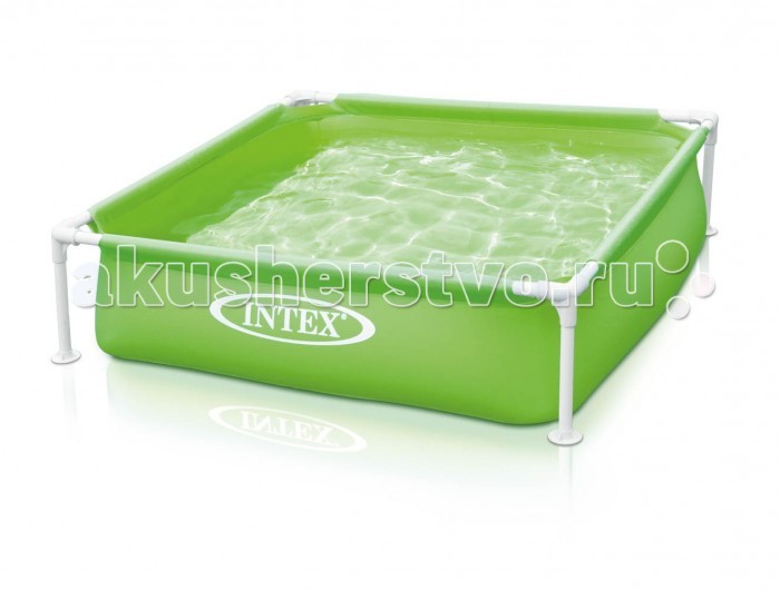 

Бассейн Intex каркасный квадратный мини 122х122х30 см