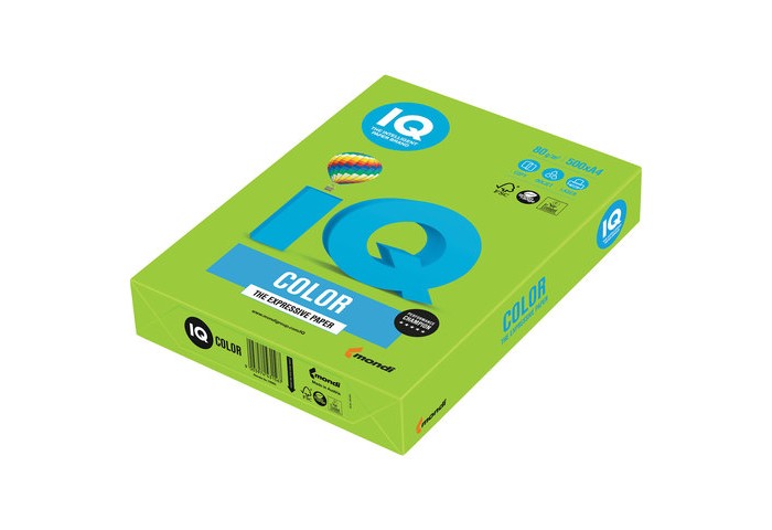 IQ Color Бумага цветная Интенсив А4 500 листов