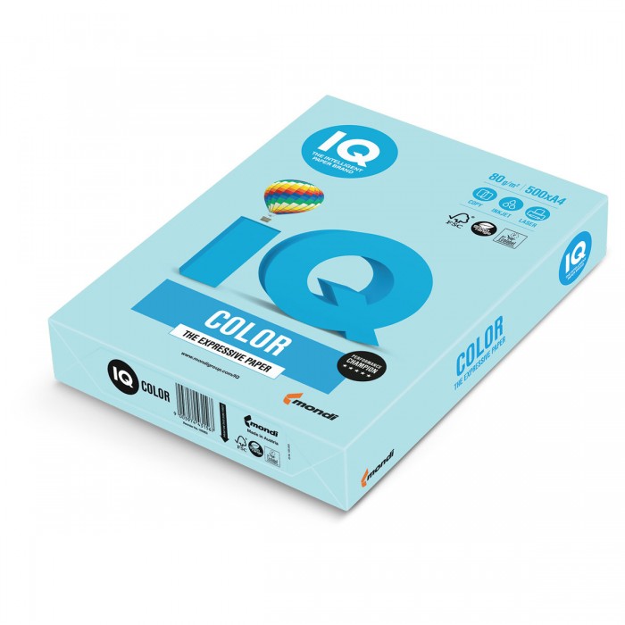 IQ Color Бумага цветная Пастель А4 500 листов