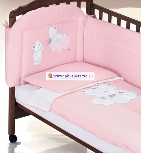 

Комплект в кроватку Italbaby Nuvola (5 предметов)