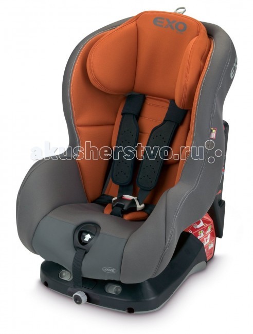 Автокресло Jane Exo IsoFixExo IsoFix Автокресло Jane Exo IsoFixExo IsoFixJane Exo - автокресло будущего, в котором используются новейшие технологии защиты. Особенностью этого автокресла является особая запатентованная система проверки точности установки кресла и гидравлическая система поглощения толчков. Система EXO ISOFIX 3-го ПОКОЛЕНИЯ помогает поглотить ударную силу при несчастном случае. Эта удивительная особенность - только один из четырех новых международных патентов в области безопасности. Автокресло EXO завоевало свои первые главные промышленные награды в разделах Инновации (“Innovation”) и “Товары для автомобиля”(“In Car Products”) даже прежде, чем поступило в магазины. Особенности: cответствует нормам европейского центра безопасности ECE R44/04 особенностью этого автокресла является особая запатентованная система проверки точности установки кресла и гидравлическая система поглощения толчков Isofix с якорем и с системой поглощения толчков электронная система извещения состояния IsoFix (световой и звуковой сигналы) ударопрочный пластиковый корпус продуманная защита от боковых ударов мягкий съемный вкладыш-подголовник система автоматического горизонтального регулирования кресла эргономичная форма учитывает все анатомические особенности строения тела ребенка 5 различных позиций установки сидения регулировка наклона кресла усовершенствованная система вентиляции автоматическая система регулировки ремней безопасности 3-точечные ремни безопасности с мягкими вставками, для уменьшения нагрузки мягкая накладка на застежку ремней регулировка поясного ремня подвижный паховый ремень удобные подлокотники мягкая обивка Крепление: устанавливается в любой тип автомобиля по ходу движения автомобиля на переднем сидении/если отсутствует подушка безопасности на заднем сидении при помощи ремней безопасности автомобиля или с базой Isofix Внимание! Никогда не устанавливайте детское автомобильное кресло на переднем сиденье автомобиля, снабженного воздушной подушкой безопасности.<br>