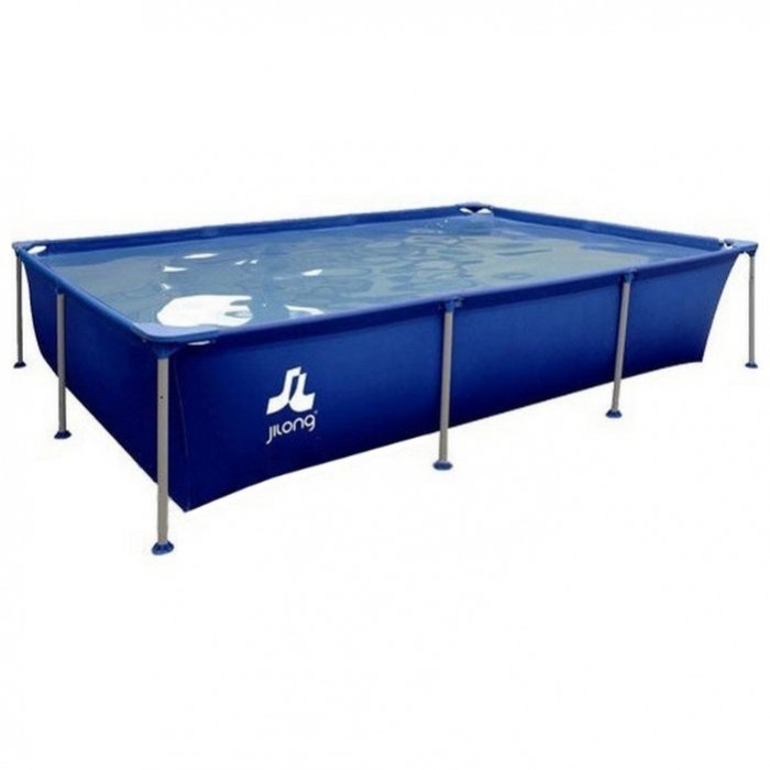 

Бассейн Jilong Rectangular Stell Frame Pools с фильтр-насосом 258x179x66 см, Rectangular Stell Frame Pools с фильтр-насосом 258x179x66 см