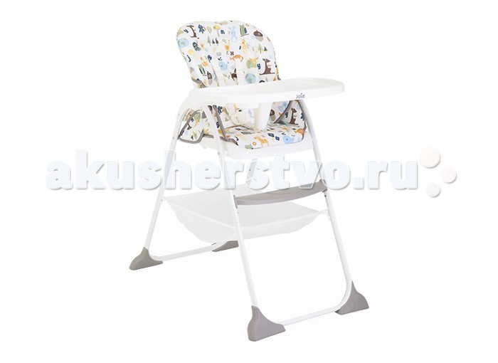 Стульчик для кормления Joie Mimzy SnakerMimzy Snaker Стульчик для кормления Joie Mimzy SnakerMimzy SnakerСтульчик для кормления Joie Mimzy Snaker подходит для малышей от 6 месяцев до 3-х лет (весом до 15 кг.) Особенности: Спинка регулируется в 3-х положениях. В комплекте один большой съемный поднос с подстаканником, регулируемый в 3-х положениях. Поднос удобно хранить на задних ножках стульчика. Обтекаемый дизайн с полноразмерным функционалом. Регулируемая в 3-х уровнях по высоте подножка. Мягкие 5-точечные ремни безопасности с 3-мя уровнями регулировки высоты. Легко складывается одним движением руки. Для этого просто нужно потянуть за специальную лямку, спрятанную внутри сидения. Удобная и вместительная корзина для хранения. Съёмный чехол, который можно мыть и стирать в стиральной машине. Стульчик самостоятельно стоит в сложенном состоянии. Размер в разложенном состоянии: 59.5x90.2x102.5 см Размер в сложенном состоянии: 29.5x50.2x91 см Вес: 6.25 кг<br>